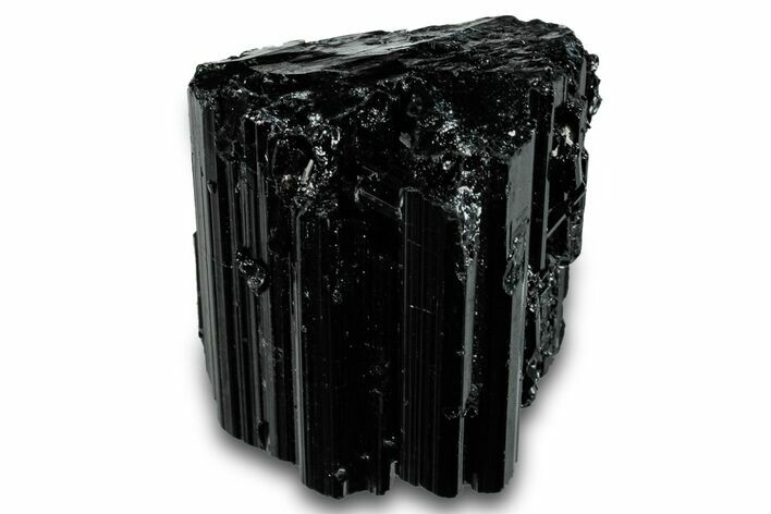 Terminated Black Tourmaline (Schorl) Crystal - Madagascar #261746